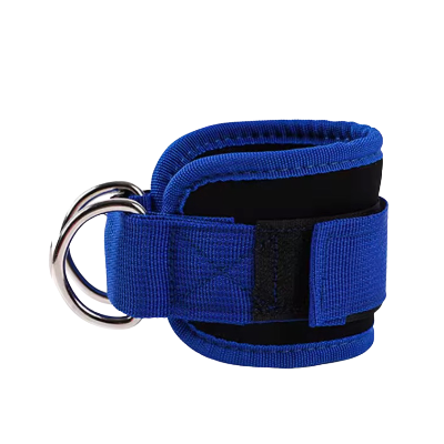 Sangle de cheville et poignet pour poulie bleu marine