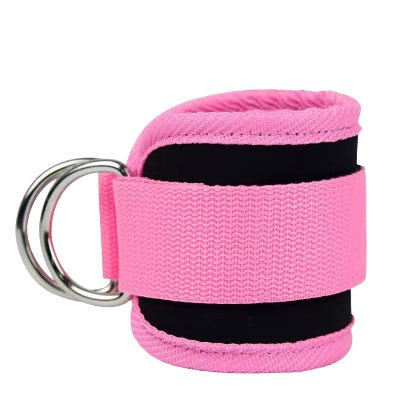 Sangle de cheville et poignet pour poulie rose